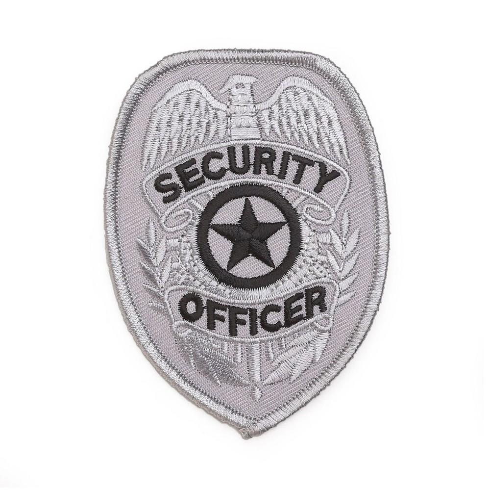 Tactical 365 Operation First Response Security Officer's Patches Silver 1 Patch