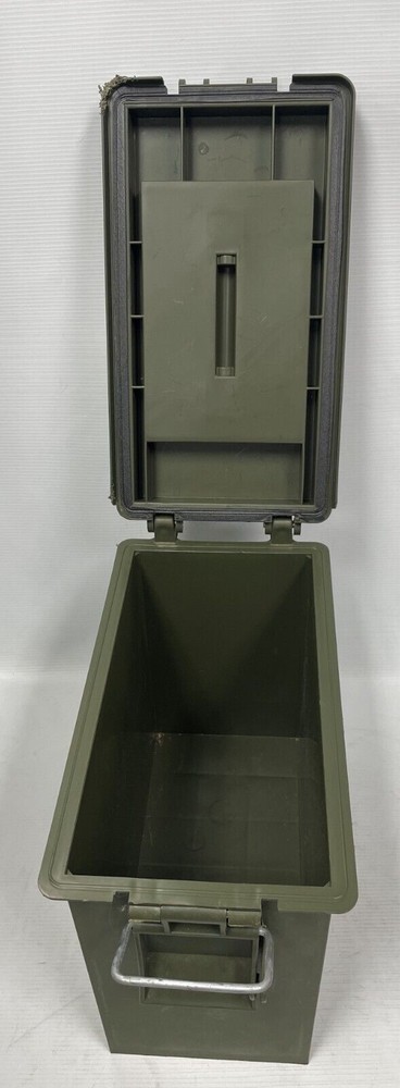 Polymer Ammunition Field Box Can Carrying Case Organizer Heavy Duty Storage