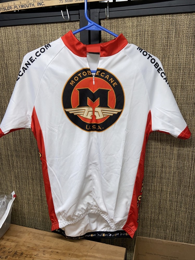 Nice Motobecane U.S.A. jersey Size Medium 20” P-P