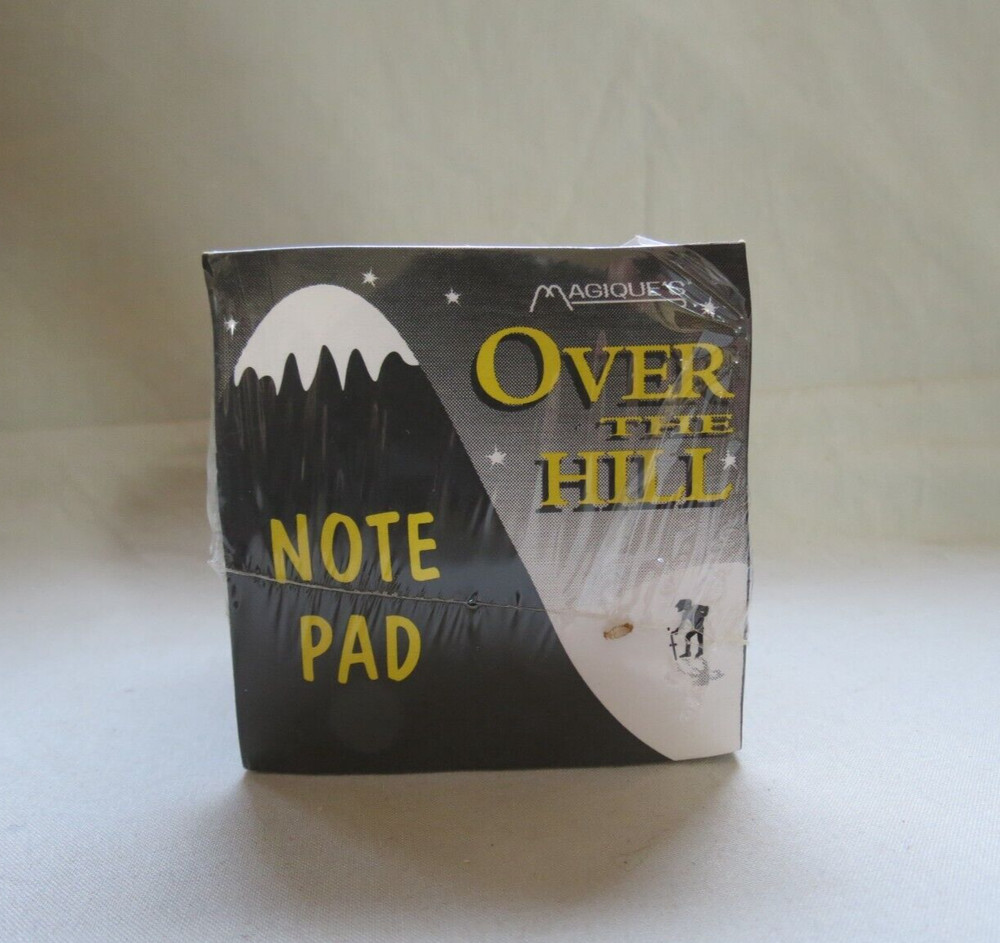 Magique s Over the Hill Note Pad Cube