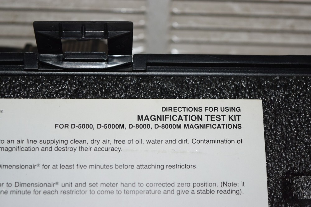 Federal Magnification Test Kit D-5000 D-8000