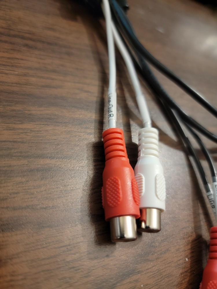 Sonic Foundry Mediasite Breakout Audio XLR RCA Cable