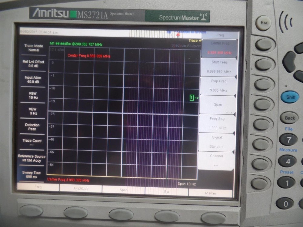 Anritsu MS2721A Spectrum Master Analyzer - Free Shipping