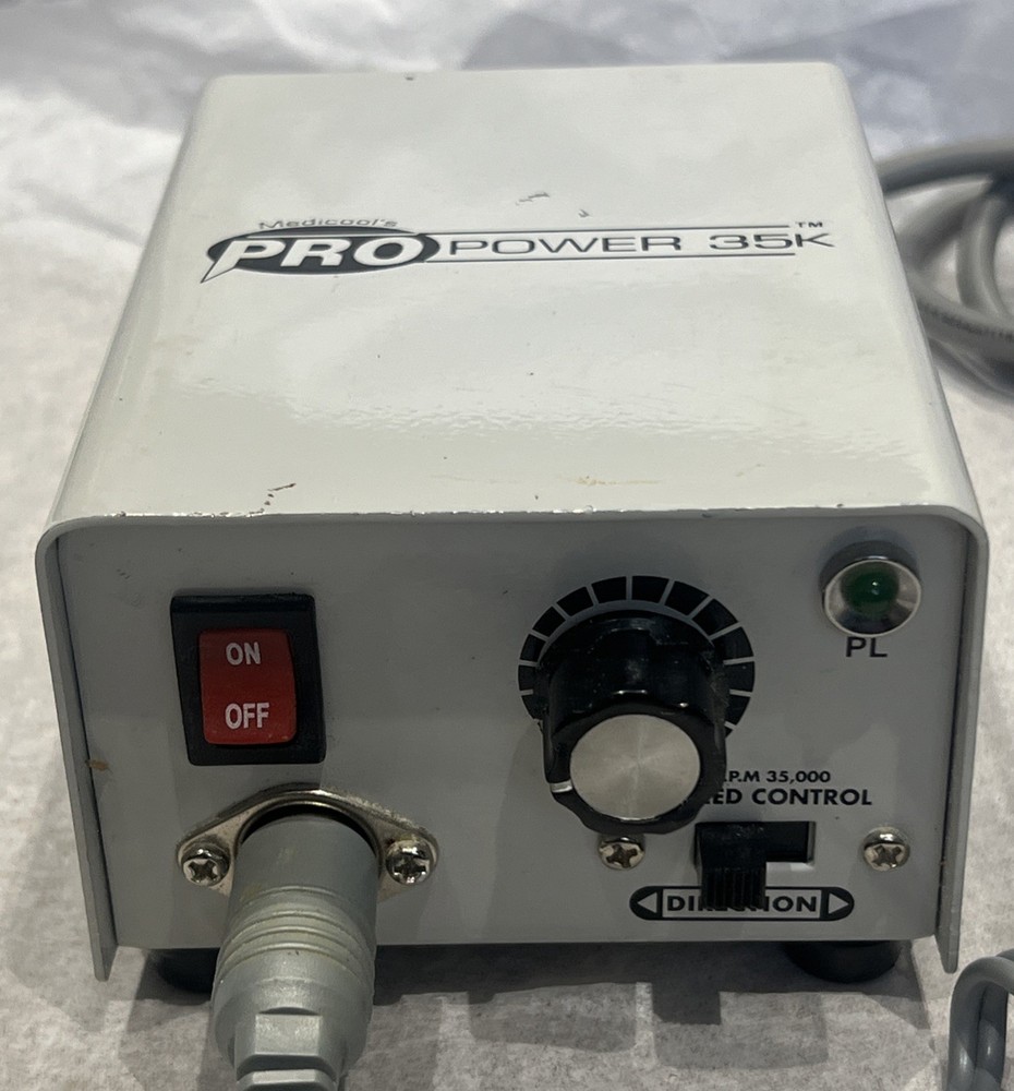 Medicool Pro Power 35K Electric Nail File works good