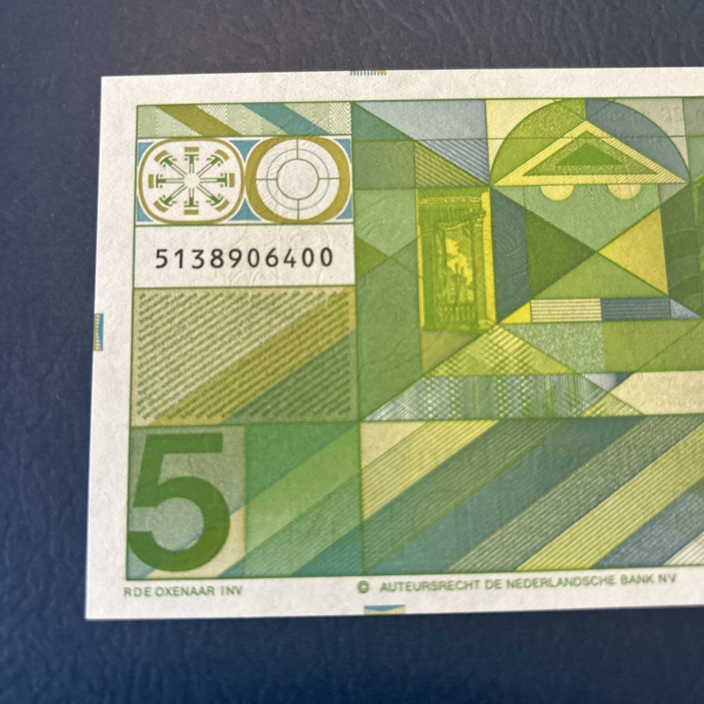 Netherlands- 5 Gulden-1973 UNC