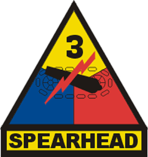 Address Labels - 3rd Armored Division - Spearhead