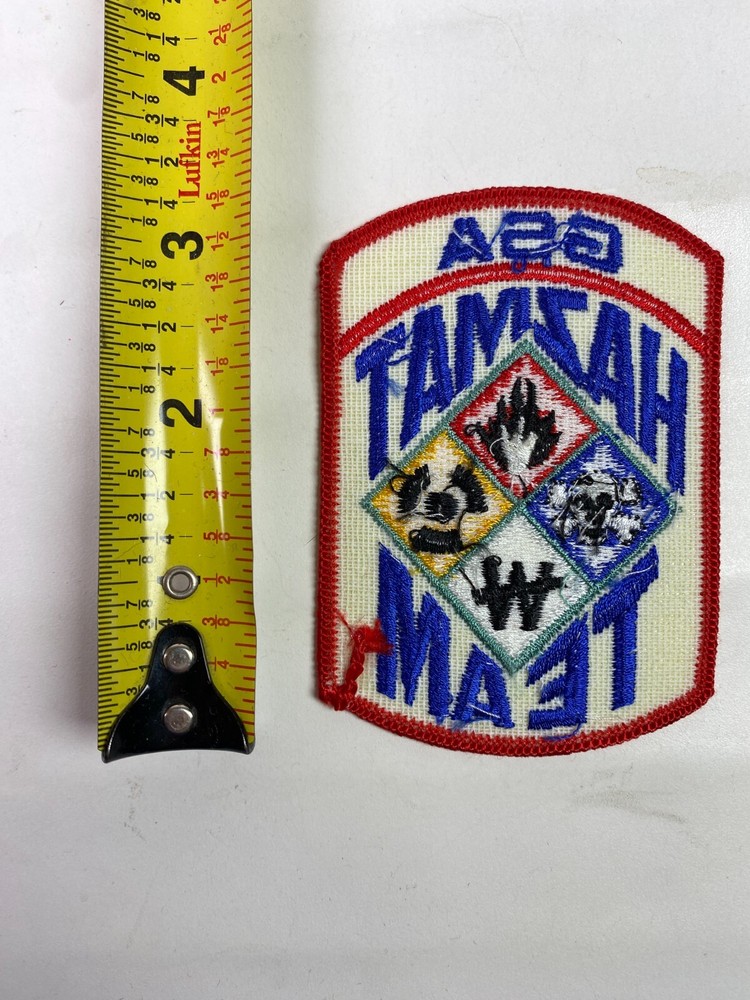 GSA Hazmat Team US Fire Patch N8