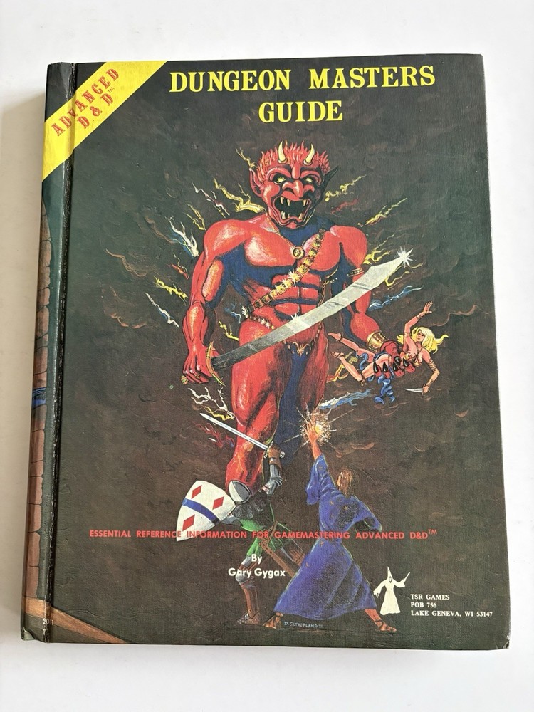 Advanced Dungeons and Dragons Dungeon Masters Guide  TSR 1979