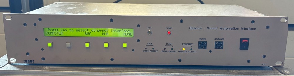 Cadac Séance Interface 7975 Sound Automation Interface
