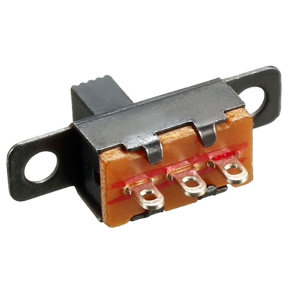 55 x 3 Terminals PCB Mount 2 Position SPDT Horizontal Micro Mini Slide Switch