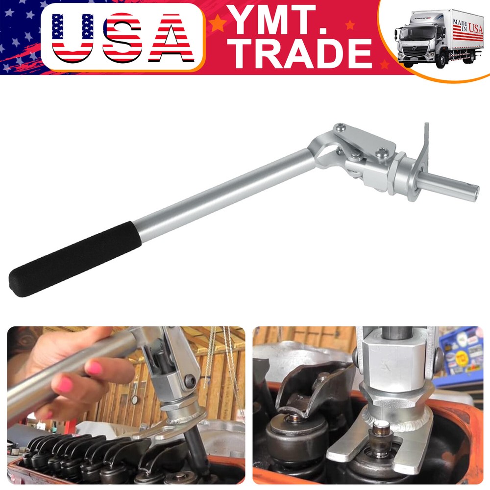 For all 3/8" & 7/16" Rocker Studs 66784 Stud Mount Valve Spring Compressor Tool