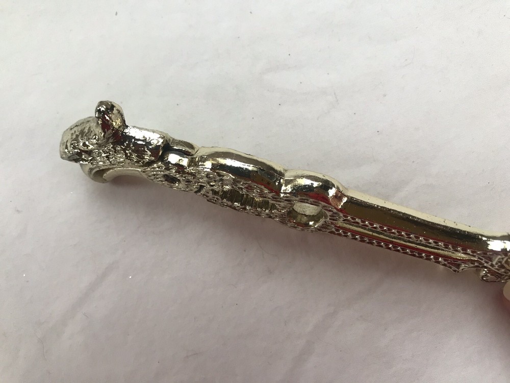 Vintage Mid Century Modern EAGLE Head Metal Nut Cracker MCM