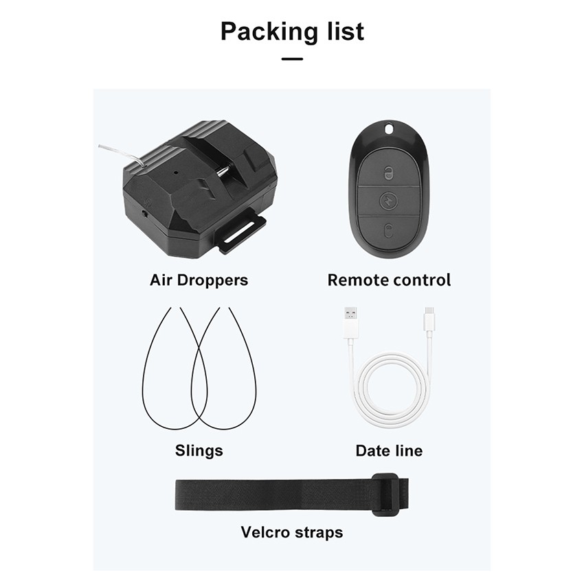 Drone Air Drop System Thrower Remote Control Delivery Set for DJI Mavic 4 Pro