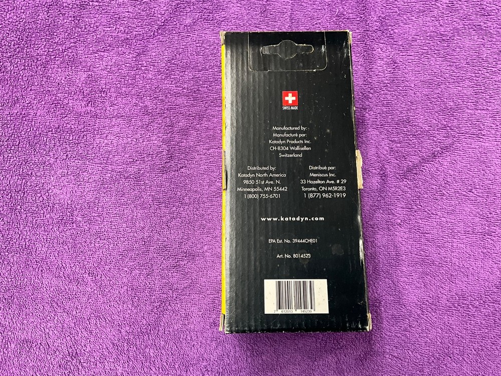 KATADYN PERSONAL MICRO WATER BOTTLE REPLACEMENT MICROFILTER NEW