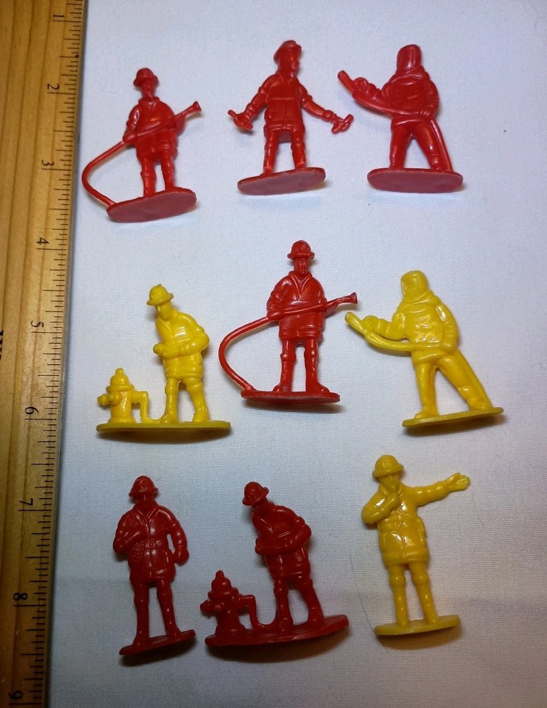 Army Men Lot - Different Sizes - Fire Fighters - Astronauts - 300+