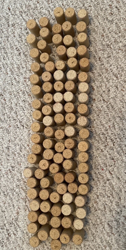 Used Corks, Natural Wine Corks - 100 Count - Print Free