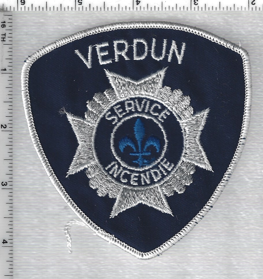 Verdun Fire Department (Ontario, Canada) Shoulder Patch