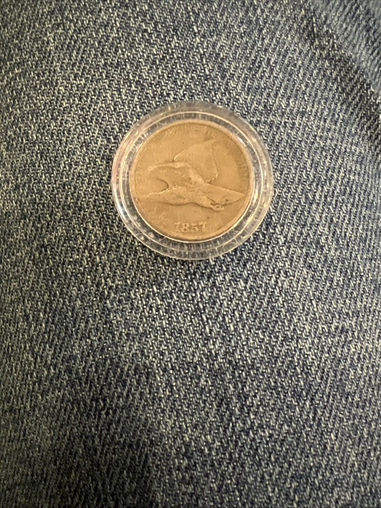 1857 1C Flying Eagle Cent