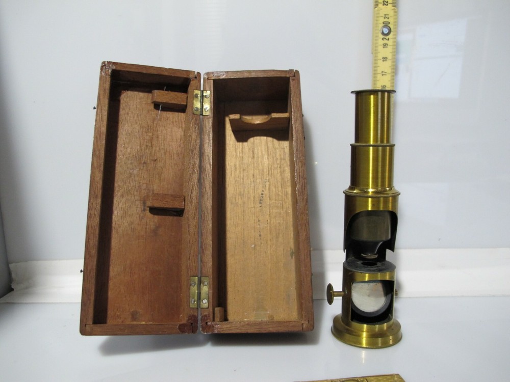 antique mini microscope