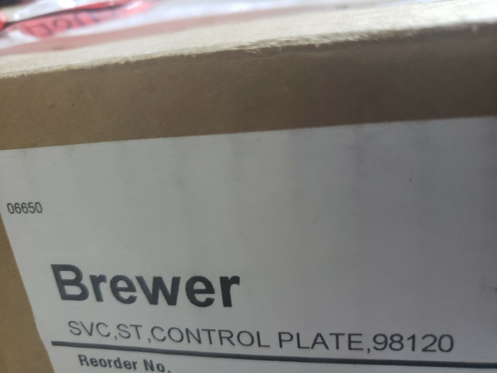 Brewer stool control plate