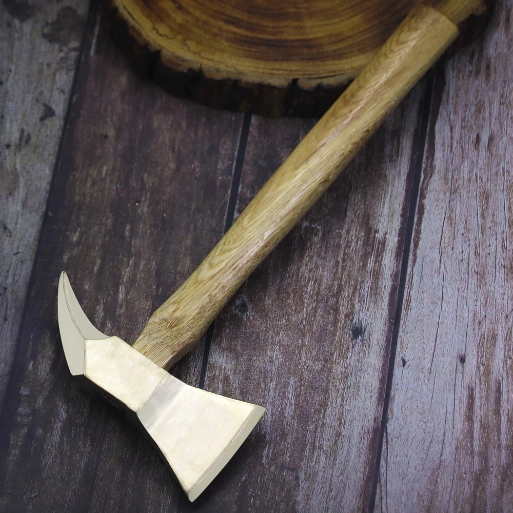 Small Fire Tomahawk Firefighter Hatchet Firemans Emergency Rescue Copper Axe