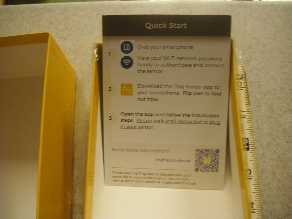 Whisker Labs Ting Fire Prevention Sensor