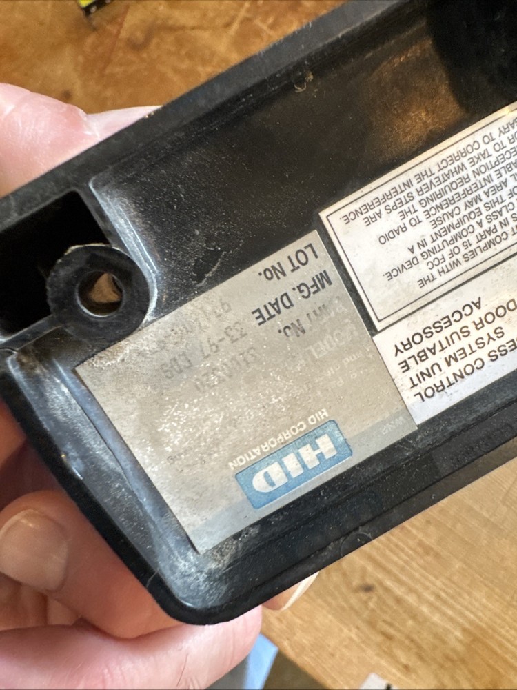 Vintage 1997 HID Mag Stripe Reader Tested & Working - Unsure Model #