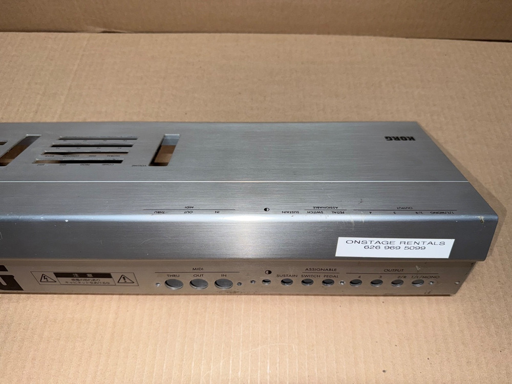 KORG TRINITY PRO CONTROL PANEL HOUSING