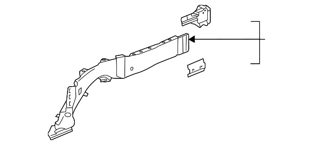 Genuine GM F Rail 84878899