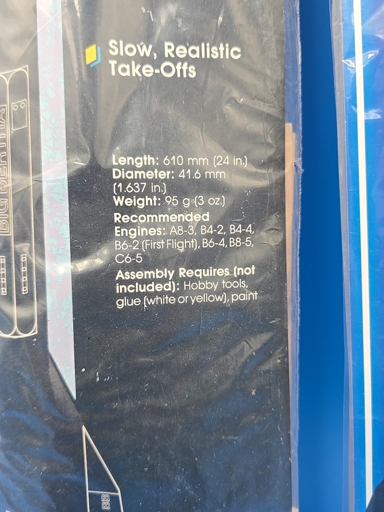 Estes Big Bertha Both Designs Kit 1948