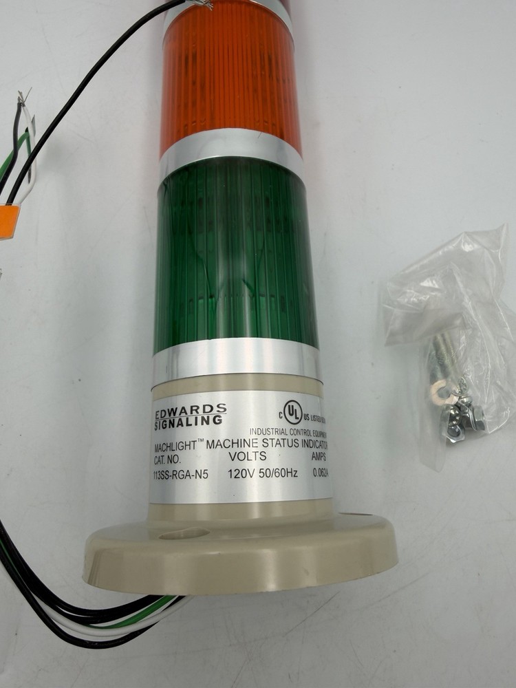 Edwards Signaling Stack Light Tower – Model 113SS-RGA-N5