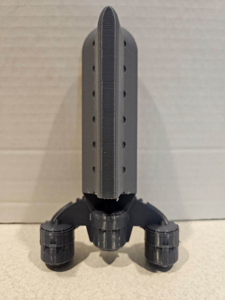 3d Printed Star Wars AA-9 Coruscant Freighter 12in Grey