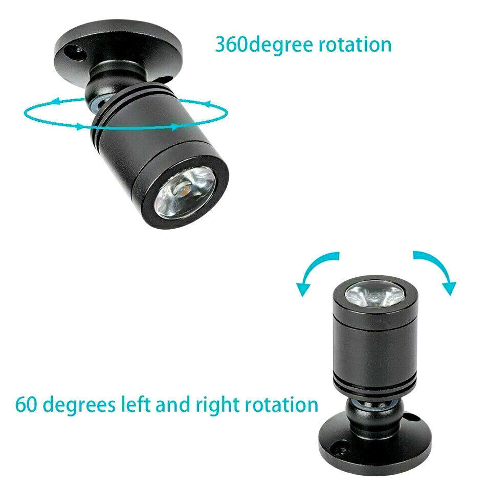 1W mini Spotlight Star Lamp DC12V Surface Mounted led Downlight 30 Angle