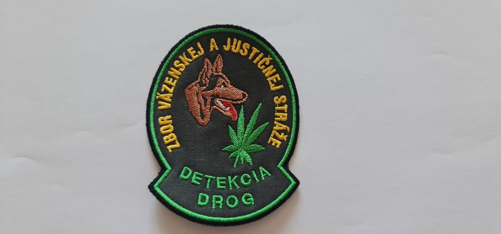 Slovakia Prison guart, Prison Correction unit patch - K9 narcotics detection