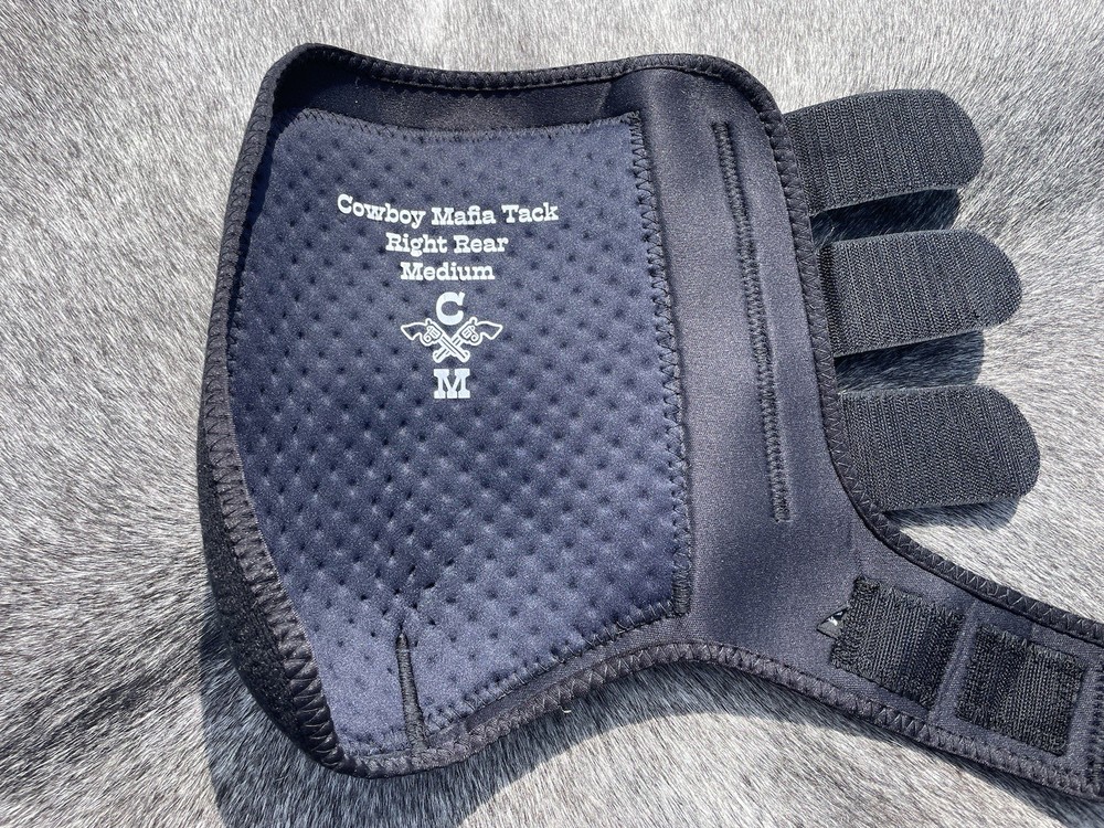 CM SureStep Splint and Bell Boots Full Set Black MEDIUM