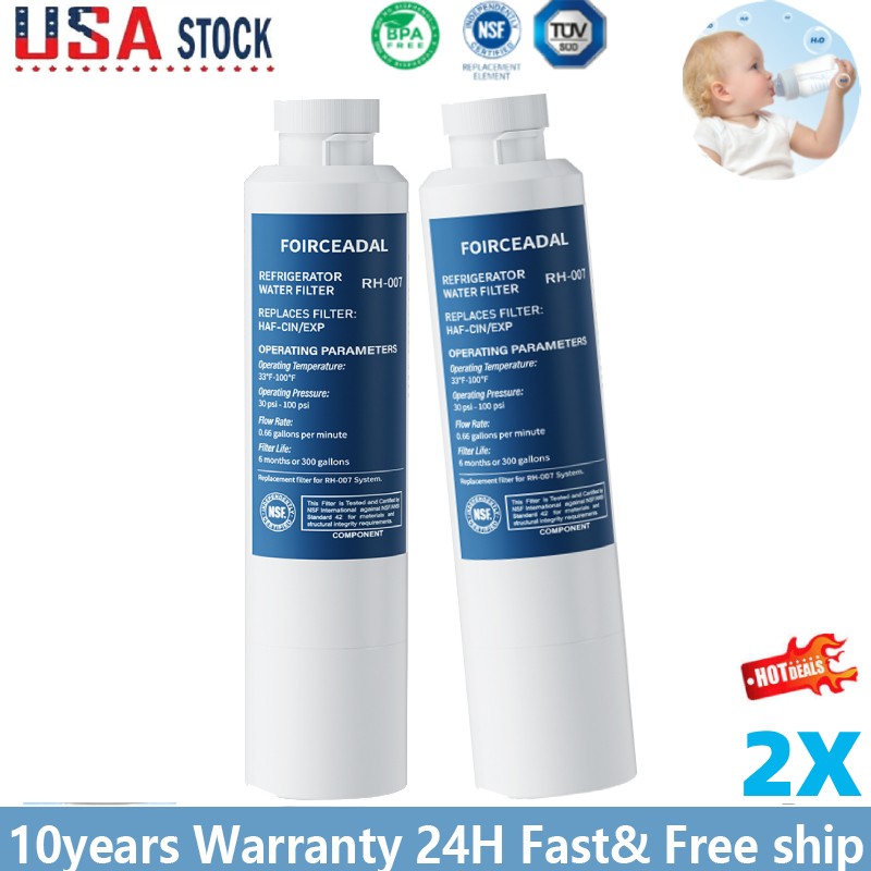 2PC For Samsung DA-97-08006A DA-97-08006A-B DA-97-08006B Ice Water Filter US