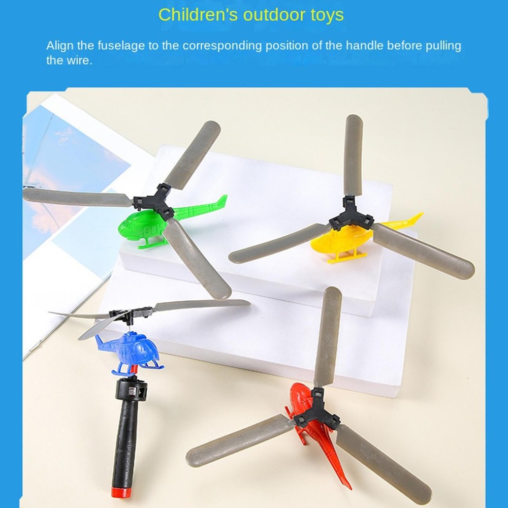 1PC Helicopter Toy Helicopter Airplane Motor Development Playing Gadgets RANDOM