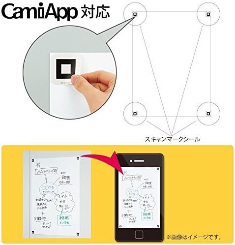 KOKUYO whiteboard Pitabo adsorption sheet type Plain FB-P115W