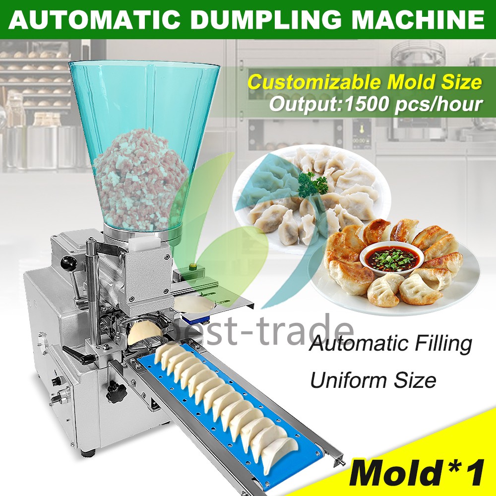Semi Automatic Samosa Empanada Making Machine For 9mm Dumpling Wrapper 110V