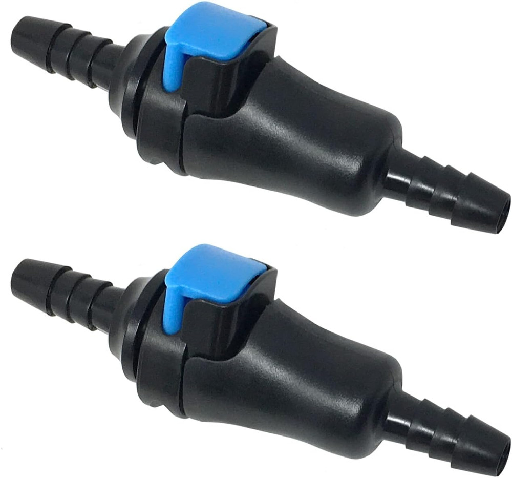 Quick Connect 2-Pack for Popular Hydration Bladders Reservoirs Fits 1/4 Inner
