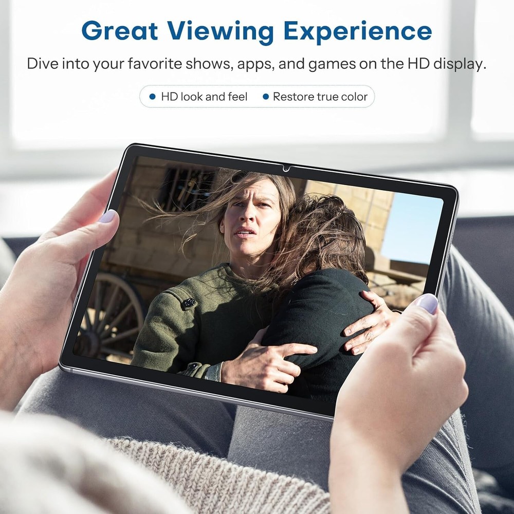 (2 Pack) Screen Cover For Samsung Galaxy Tab A9+ Screen Protector Tempered Glass