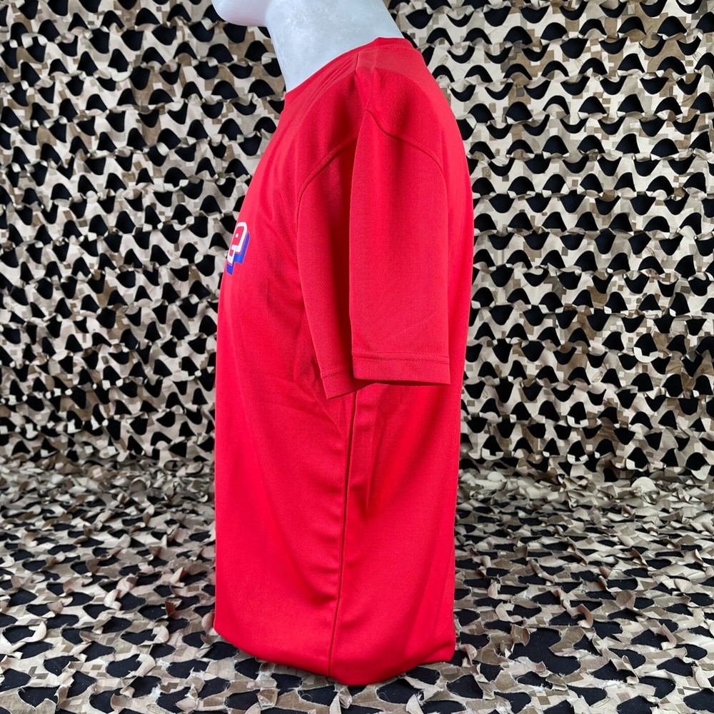 NEW Planet Eclipse DropShot Men's T-Shirt - Red - Medium