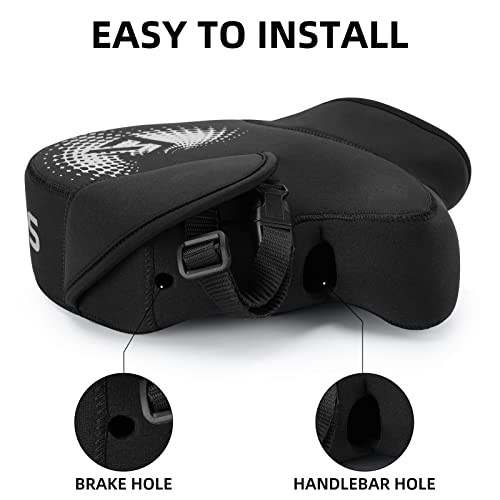 Motorcycle Handlebar Muffs Cold Weather Windproof Handlebar Mitts Motorcycle
