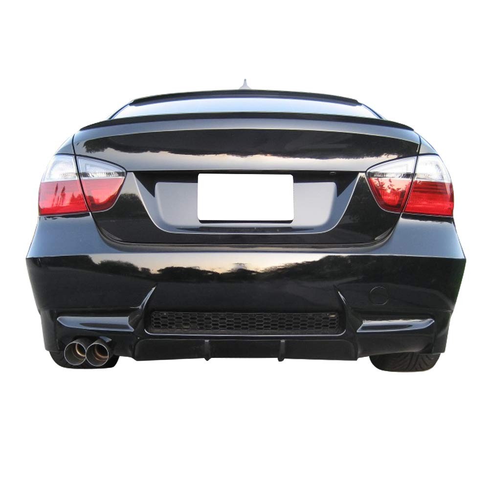 2006-2011 BMW E90 Rear Bumper Conversion M3 Style Unpainted Black PP