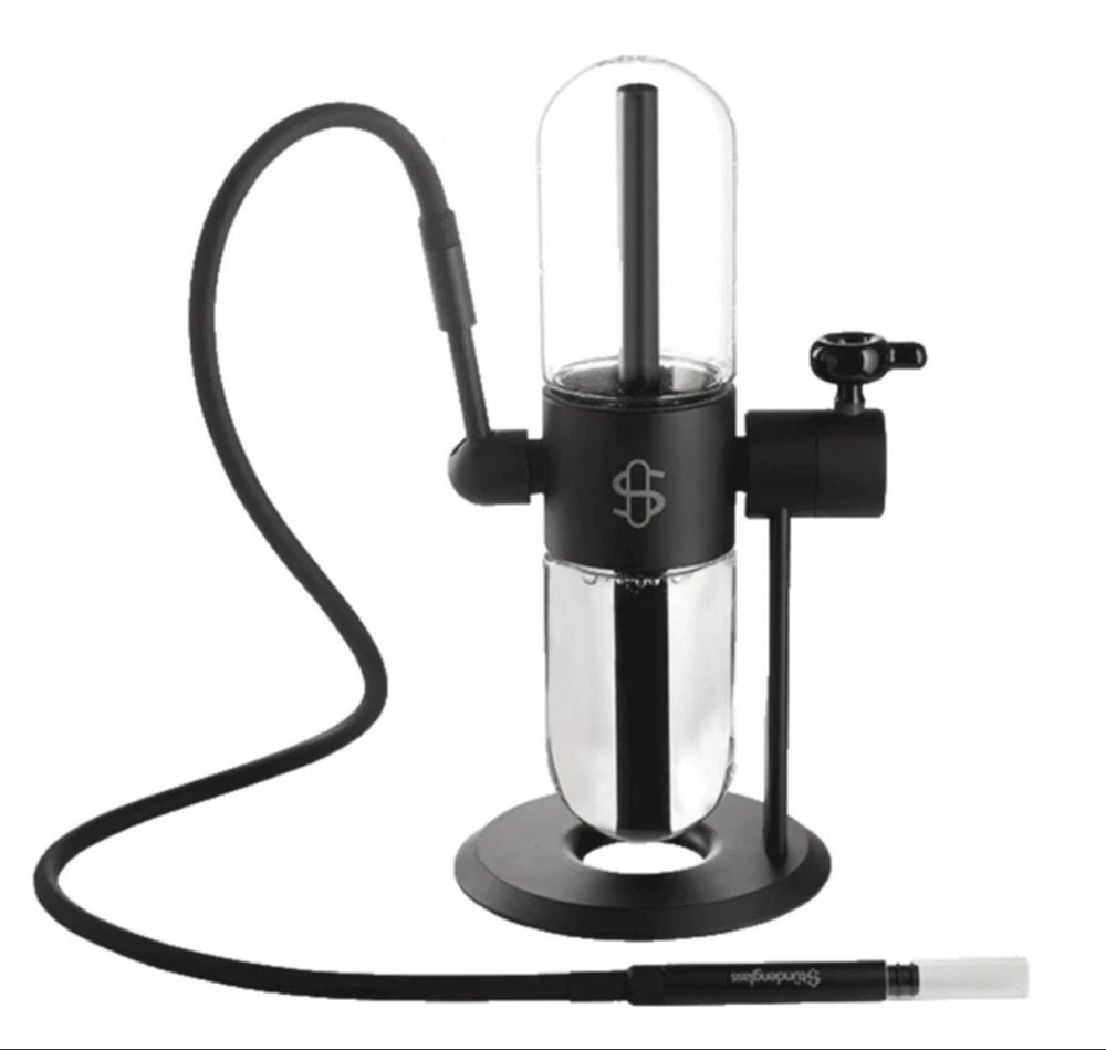 Stundenglass Gravity Infuser - Black - Hookah / Water Pipe comes with everything