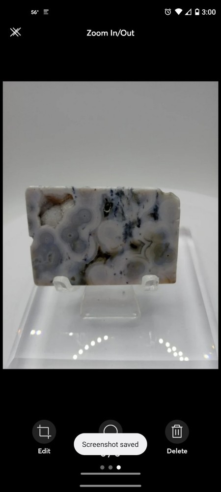 Beautiful 8th Vein Ocean Jasper Display Slab