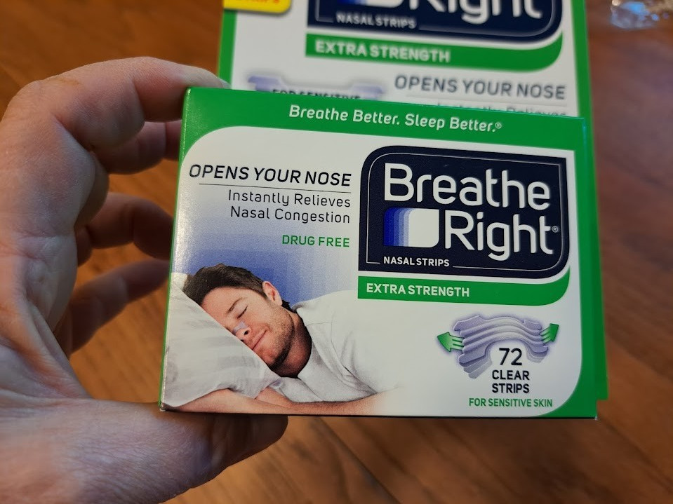 Breathe Right Extra Strength Nasal Strips, Clear - 72 Count