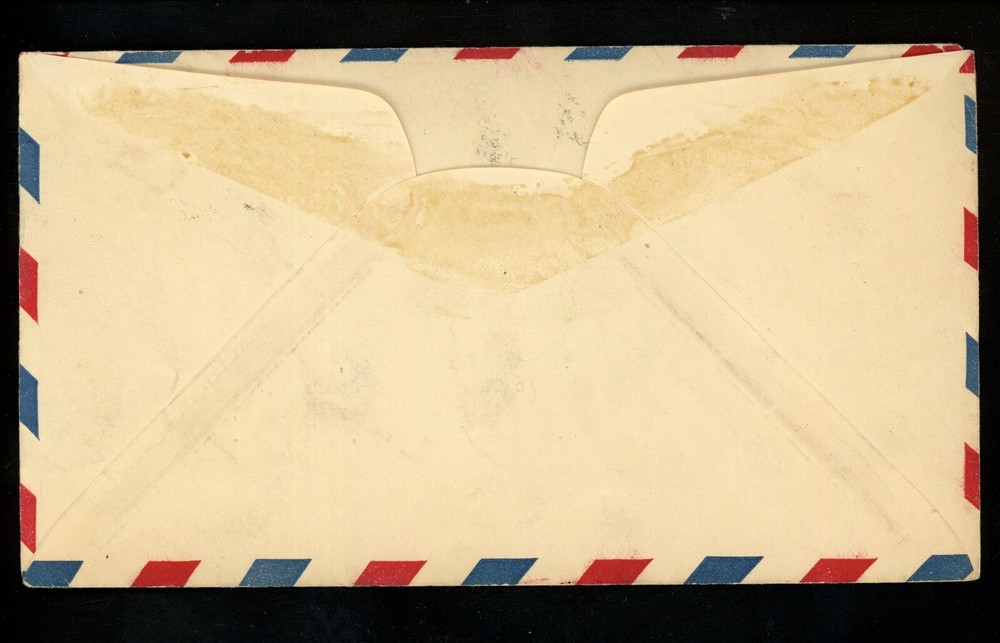 US FDC #UC1 Unknown 1929 Washington DC Monoplane Blue