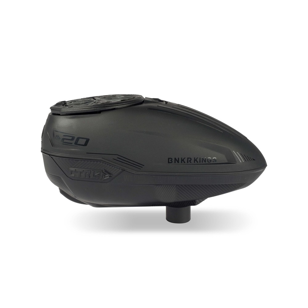 Bunkerkings CTRL2 Electronic Paintball Loader/Hopper (Black)