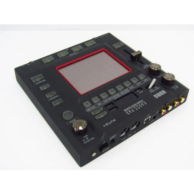 Korg KAOSS PAD KP3+ DJ Effects Sampler Controller Black G5113 Pre-owned Tested